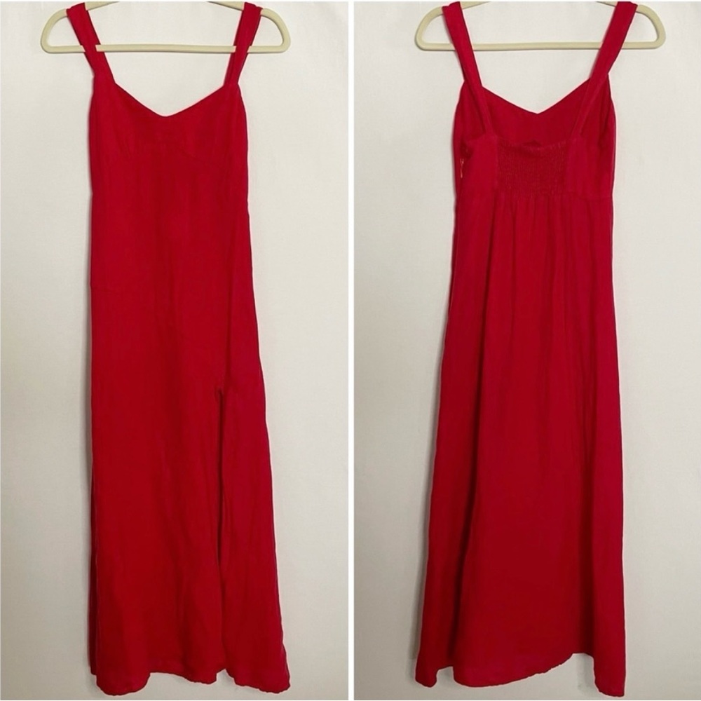 Zara side slit midi dress Large